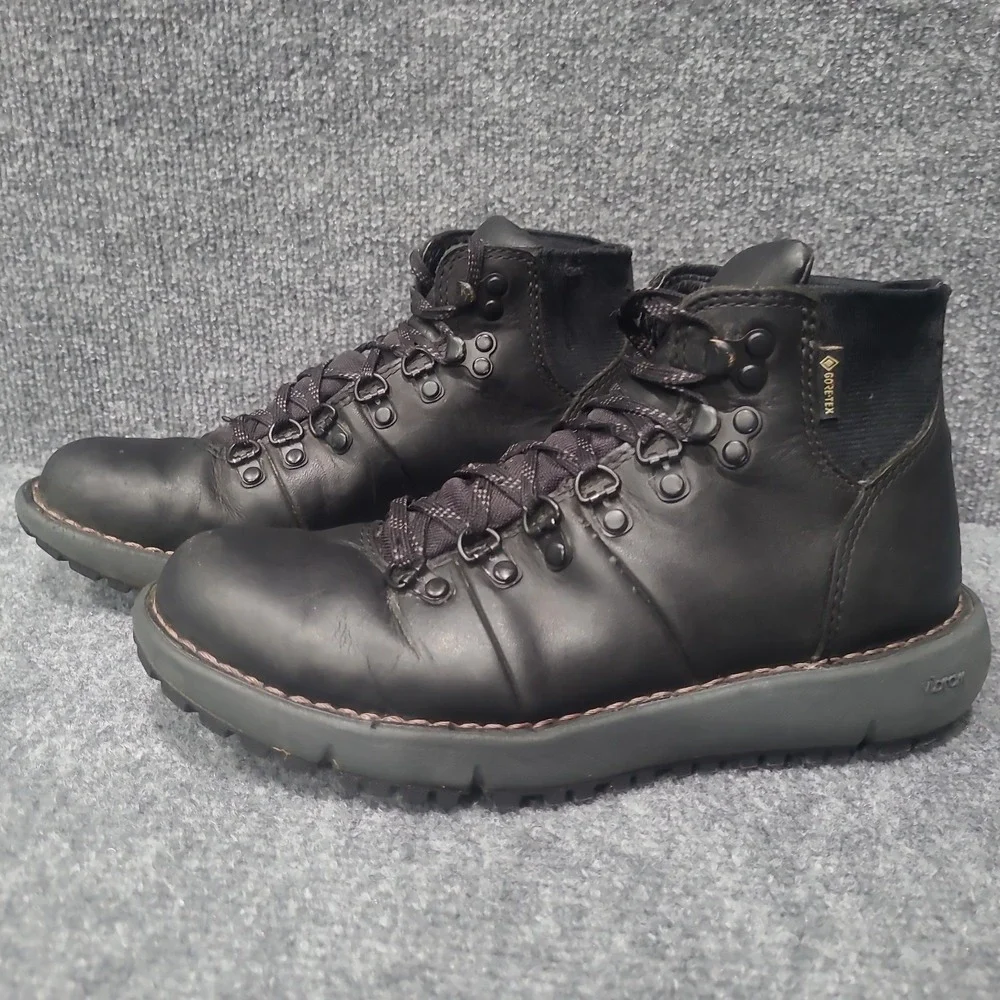 Danner Vertigo 917 Boots Womens Size 6.5 Black Leather Gore-Tex Vibram Ankle